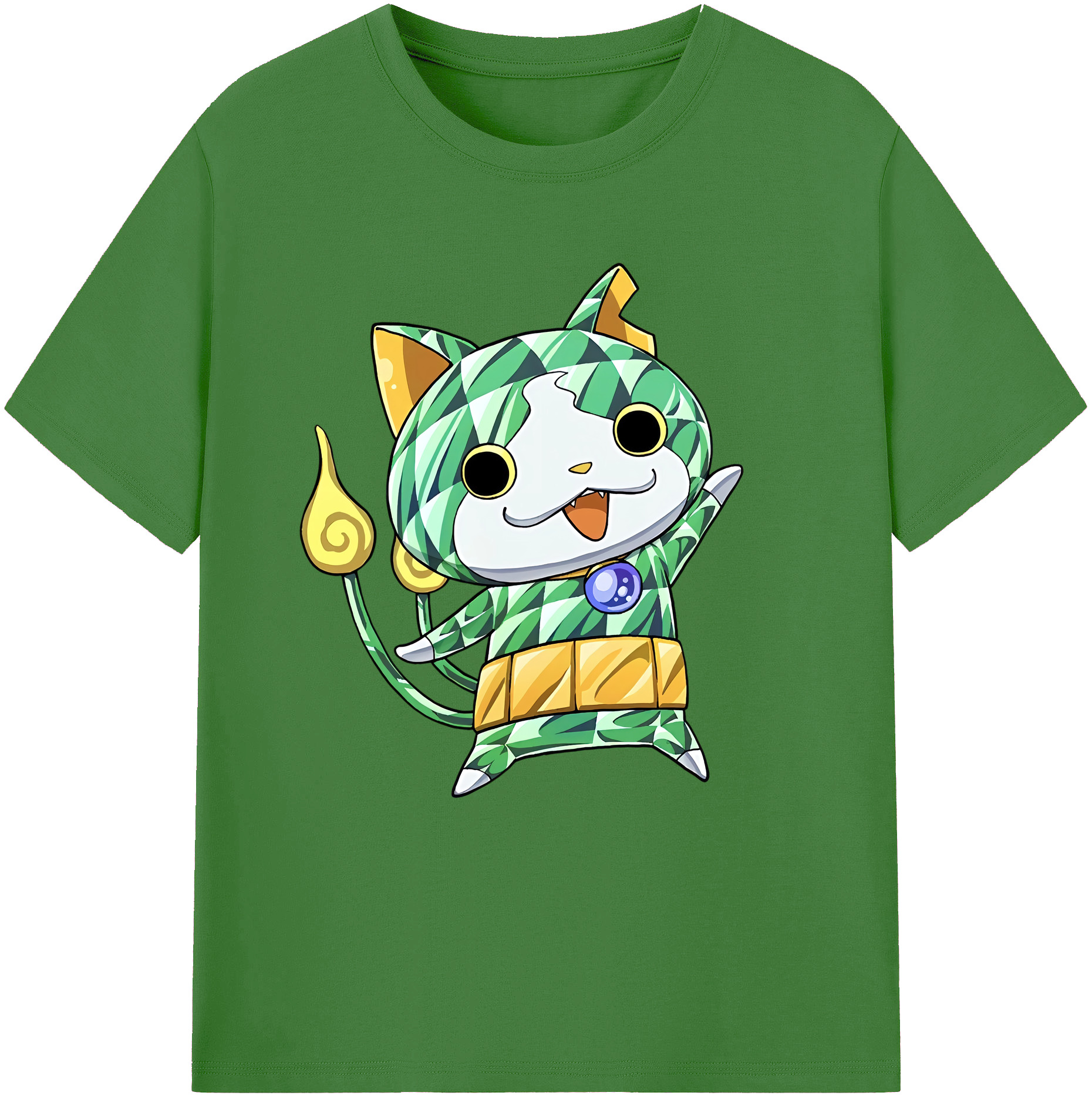 （画像用） 妖怪ウォッチ Yo-kai Watch レディースカジュアルプリントTシャツ（綿100％）